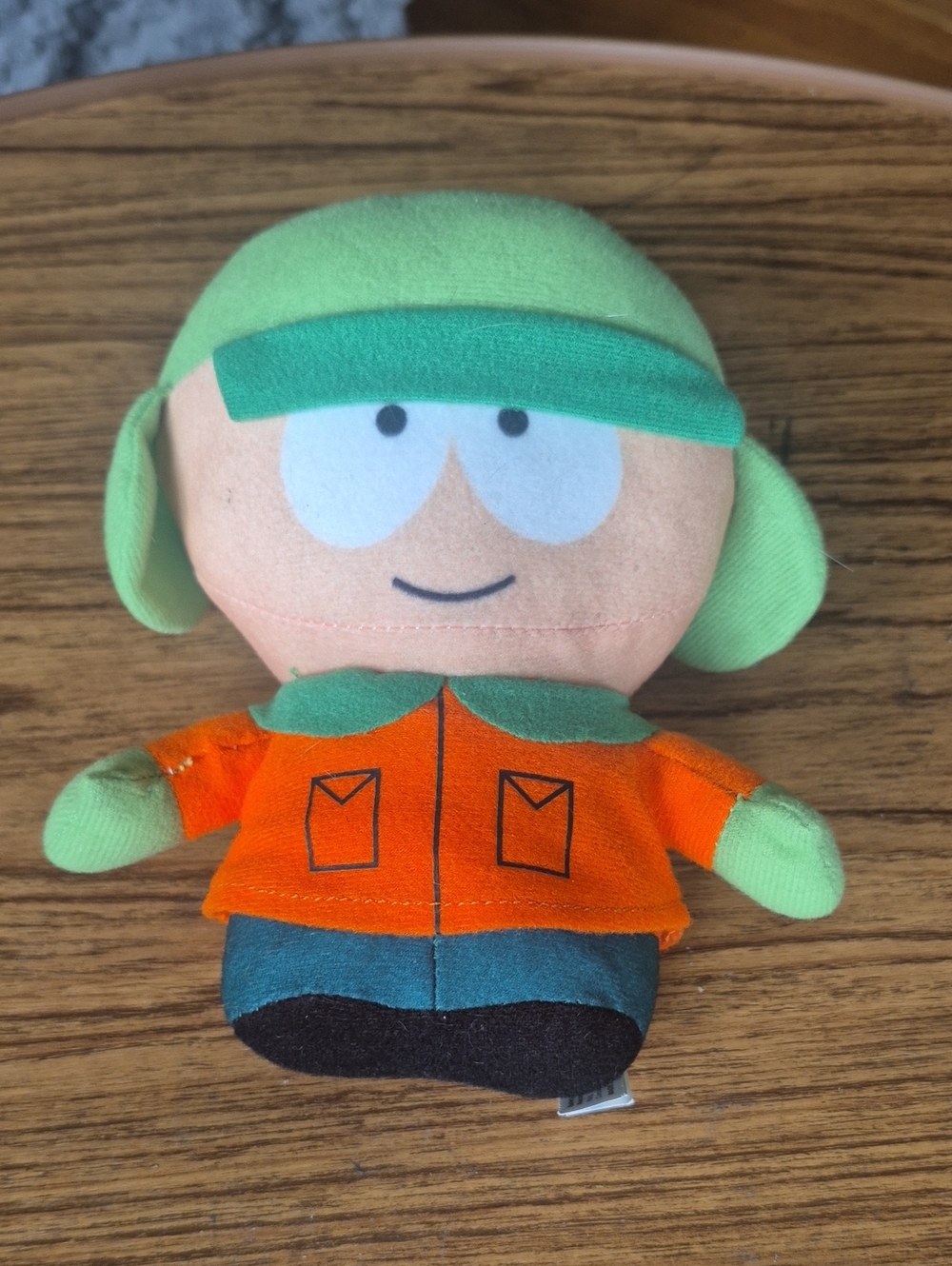 South Park Kyle Plush Toy - Green & Orange Kids Stuffed Figure. Preowned  Nice.